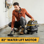 Vacmaster Professional Beast Series VFB511H 0201 5-Gallon 5.5 Peak HP Wet/Dry Vac, Black