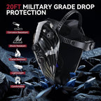 ARCCAPTAIN Auto Darkening Welding Helmet, 3.94"X3.66" Large Viewing Screen True Color Welding Hood with 4 Arc Sensor Solar Powered, Wide Shade 4-5/5-9/9-13 Welding Mask (Hunter)