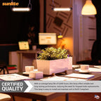 Sunlite 6-Inch F4T5/WW T5 Linear Fluorescent Lamp, 4 Watts, 140 Lumens, 2700K Soft White, Miniature G5 Bi-Pin Base, ROHS Compliant, High Performance Straight Tube, 10 Pack