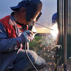 ARCCAPTAIN E7018 Welding Rod 1/8'' 10LB Low Hydrogen Carbon Steel Welding Sticks Electrodes, Welding Rods ARC Welding Equipment