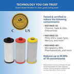 Aquasana 3-Stage Under Counter Replacement Filter Cartridges AQ-5300R