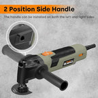 Oscillating Tool 300W, 6 Variable Speeds 22000 OPM Electric Corded Multi-tool with 3.5°Oscillation Angle, Quick Change Blade System,30pcs Accessories for Cutting, Sanding, Grinding, Scraping