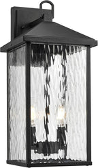 Darkaway Outdoor Wall Lights,17 Inch Tall Exterior Lighting Fixtures Wall Mount Outdoor Porch Lights Outside Sconce with Glass E12 Socket for House Patio Hallway Garage