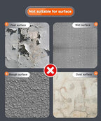 Strong Heavy Duty Double Sided Tape, 1.2" x 20FT Extra Large Clear & Tough Removable Nano Tape for Wall Hanging Strip Poster Deco Rug