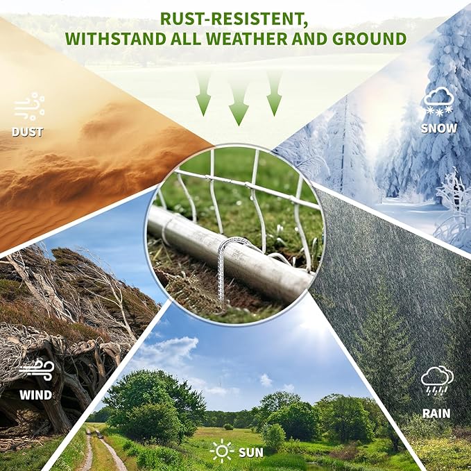 12 Inch Ground Stakes Heavy Duty J Hook 60-Pack Metal Spikes Galvanized Ground Hooks Anchors Rebar Ground Stakes for Fence Tent Gazbo Bounce House and Outdoor Decorations Inflatables