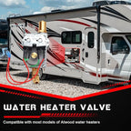 GC10A-4E 92089 RV Water Heater Gas Valve Replaces Atwood/Dometic 10 Gallon Water Heaters G10-1E G10-3E GC10-1E GC10A-2E GC10A-3E GCH10A-3E G10-2E GC10-2E GC10A-4E OEM #93844 93870 92078 93321 93869