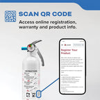 Kidde Mariner 5 Fire Extinguisher for Boats, Single-Use 5BC