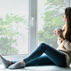 Replacement Window Screens, 48X118 Inch Durable Window Screen Mesh for Patio Porch Door Windows, DIY Adjustable Fiberglass Screen Repair Kit Sliding Net Roll Pet, Grey by Ouskr