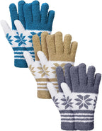 Patelai 3 Pairs Microfiber Plant Dusting Gloves Leaf Cleaning Gloves for Indoor Plants, Blinds, Furniture, House(Gray, Dark Blue, Khaki, White,Small)