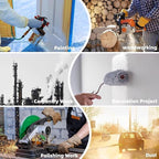 32PCS 2097 Particulate Filter,Installed on 2091 Filter Retainer Replacement Cotton for 6000 6200 6800 7000 7502 FF-400 Series Respirator,Use for Against,Torch Cutting,16PACK