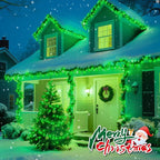 Brightown C9 LED Replacement Christmas Bulbs, 25 Pack Green Shatterproof C9 Bulbs, Waterproof Commercial LED Holiday Bulb for Christmas String Light, E17 Intermediate Base, Dimmable