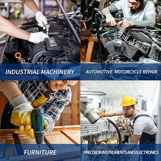 Lag Screws 6 Inch, 25PCS Heavy Duty Construction Screw, Structural Wood Screw #14 x 6, Rust Resistant, Washer Head, Black Coated Exterior Wood/Lag Screws Hex Socket Included