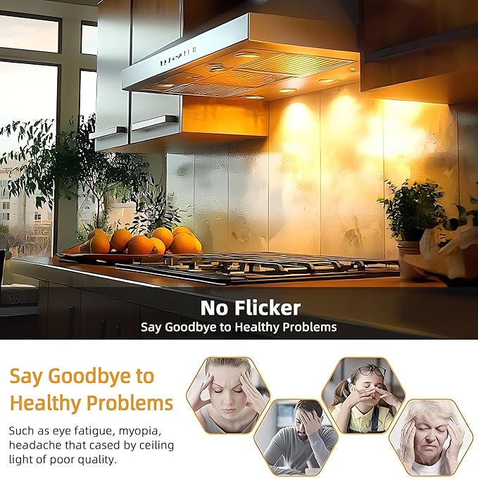 Par20 Halogen Flood Light Bulb, 39W 120V PAR20 Light Bulb, Dimmable, E26 Base, 2700K Warm White, 3000 Hours for Indoor Range Hood, Track Oven, Ceiling Can Lamp（2Pack）