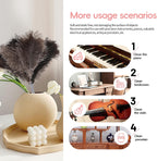 Feather Duster-Genuine Ostrich Feathers,Anti-Static,Reusable Eco-Friendly Handheld Cleaning for Keyboard,Home,Car,Office(17Inch,1Pack)