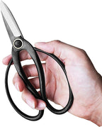 gonicc Professional 7.3" Bonsai Scissors(GPPS-1012), For Arranging Flowers, Trimming Plants, For Grow Room or Gardening, Bonsai Tools. Garden Scissors Loppers.