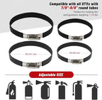 ATV Motorcycle Fire Extinguisher Bracket - Quick Release Fire Extinguisher Holder Mount - Universal 7/8" to 9/8" Handlebar Fit for Yamaha, Polaris, Honda, Can-Am, Kawasaki - Secures Extinguishers