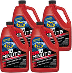 Zep 10 Minute Drain Opener Gel 1 Gallon (Case of 4) ZHCR128NG - Commercial Strength, Fast Acting and Safe for All Pipes