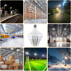 1200W Equivalent Led Corn light bulbs,18000 Lumen LED Corn Bulb 120W 5000K Daylight White Lamp,E26/E39 Medium Mogul Base,2-Pack Large Area Lights For Outdoor Indoor Garage Warehouse Factory Workshop