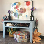 Dixie Belle Paint Company Chalk Finish Furniture Paint - Savannah Mist (16oz) - Matte Cloudy Blue Chic Chalk Mineral DIY Furniture Paint