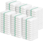 Avalon Towels Terry Bar Mop Towels (Value Pack of 60) Size 16"x19" – Absorbent and Durable, Multipurpose Cleaning Rags, Cotton Cleaning Cloths, Terry Cloth Rags, Reusable Shop Rag