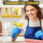 DIYSELF 1 Pack Razor Blade Scraper with 10 Extra Razor Blades, Scraper Tool, Glass Scraper for Cleaning, Glass Stove Top Scraper, Window Scraper, Paint, Cooktop, Oven Scraper, Razor Scraper Tool