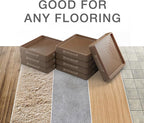 Furniture Cups X-PROTECTOR – 3" Caster Cups 8 PCS – Premium Furniture Coasters – Ideal Bed Stoppers – Non Skid Furniture Pads with a Perfect Design – Rubber Furniture Pads - Protect Any Flooring!