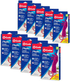 PLAYTEX Living Reuseable Rubber Cleaning Gloves Medium, Premium Protection Reusable Household Gloves (Pack of 10)