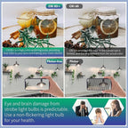 16 Pack Dimmable Vintage LED Edison Bulbs, E26 LED Bulb 60 Watt Equivalent, Neutral White 4000K, Antique Filament Decorative Light Bulbs, ST19 Edison Bulb 80+ CRI