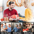 Power Tool Organizer Wall Mount, Metal 4 Layer Heavy Duty Metal Power Tool Storage Rack, Garage Drills Storage Shelves with Screwdriver Holder Plier Holder (Black, 8 Drills Holder)