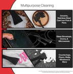 Plastic Scraper - 2 Pack - Non Scratch Cleaning Tool for Kitchens, Countertops, Windows, Walls, Floors, Cars, Mailboxes - Remove Food, Adhesive, Caulking, Stickers, Labels, Decals, Tape