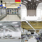 T8 LED Bulbs 4 Foot, 30 Pack 36W 4680LM 5000K Daylight White Type B 4FT LED Tube Lights, T8 T10 T12 Fluorescent Replacement Bulbs, Ballast Bypass, V-Shaped, Double Ended Power, Clear Cover