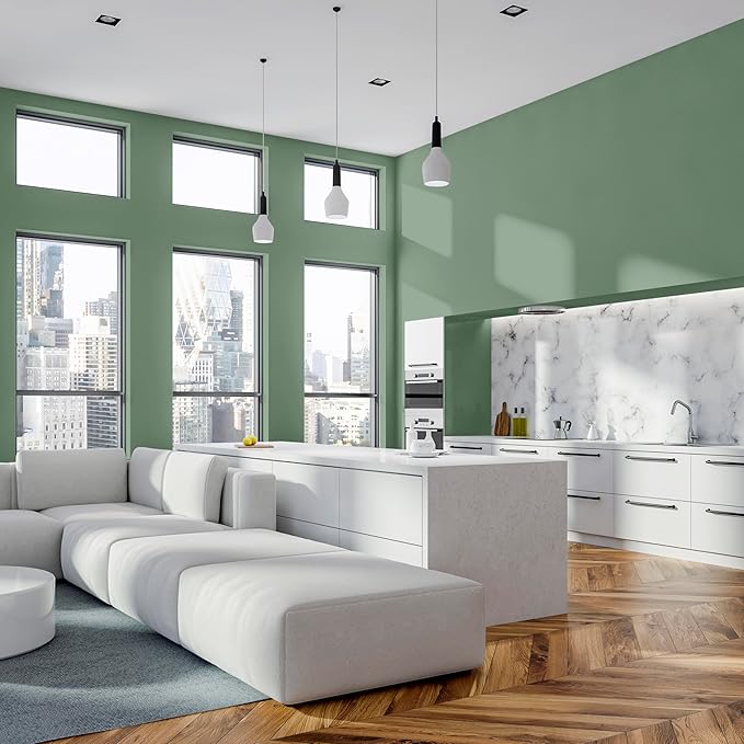 Rust-Oleum Color Spark Interior Paint and Primer in One, Matte, Divot, 1 Gallon