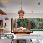 Sunlite 40419 3-Way LED A19 Light Bulb, 5/9/15 Watts (40W 60W 100W Equivalent), 500-1000-1600 Lumens, Medium E26 Base, Omni-Directional, ETL Listed, Frost, 3000K Warm White, 6 Count