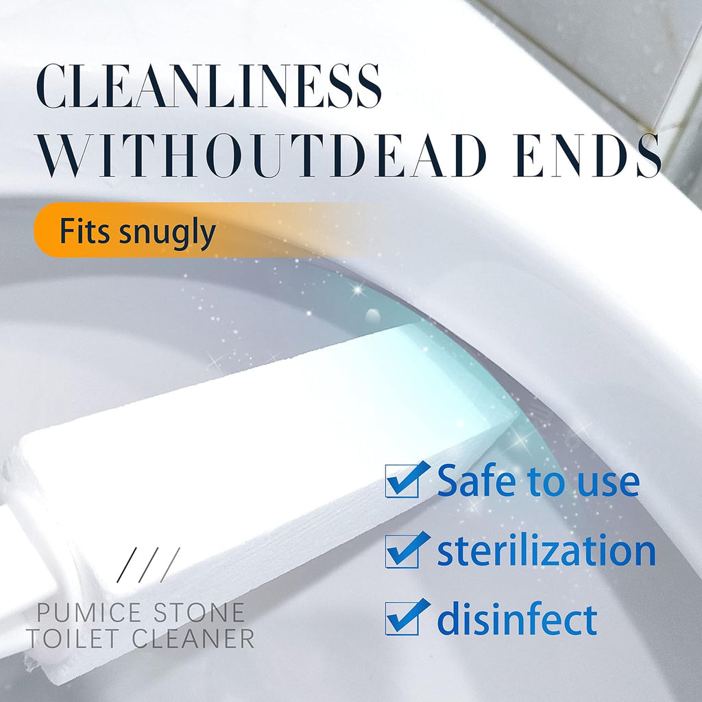 Toilet Cleaner Hard Water Build up Remover with Ergonomic Handle,Toilet Bowl Stain Ring Remover,