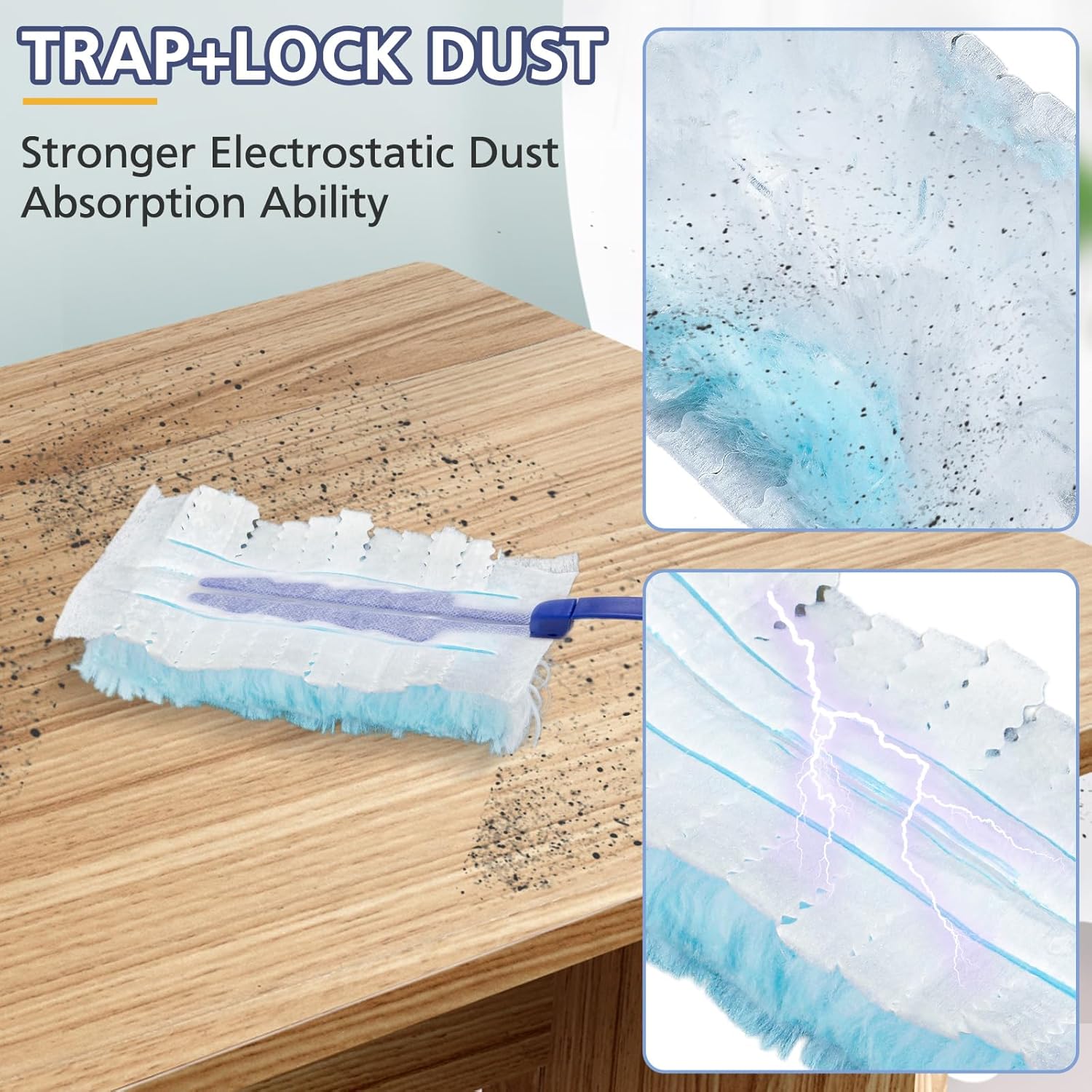 Duster Refills for Swiffer Dusters, 35 Count Disposable Duster Refill Heavy Duty Dusters Refills Replacement Head