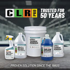 CLR PRO Heavy Duty Bleach-Free Mold and Mildew Stain Remover, 1 Gallon Bottle, Unscented Multi-Surface Stain Remover, Works on Tile, Wood, Concrete, Glass and More