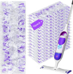 15 Pack Power Mop Refills, Disposable Mopping Pads Refills Compatible with Swiffer Power Mop, Multi-Surface Replacement Powermop Kit for Wood Floor Cleaning