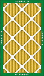 Filterbuy 20x36x2 Air Filter MERV 11 (MPR 1200) Allergen Defense Replacement (4-Pack), Electrostatic Pleated HVAC AC Furnace Filters, Made in USA (Actual Size: 19.50 x 35.50 x 1.75)