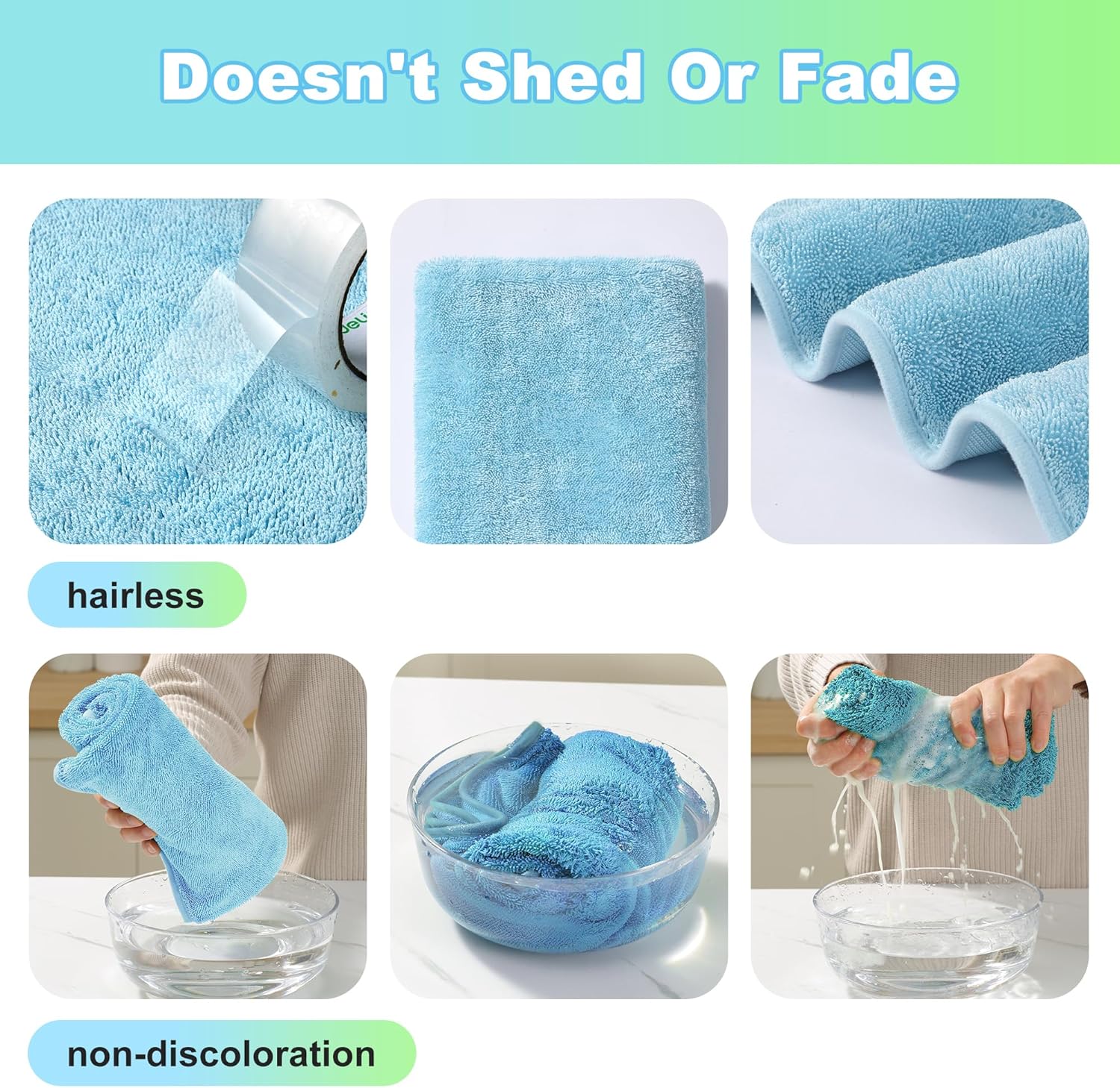 JOYMOOP Microfiber Towels for Cars, 35.4" x 23.6" Car Drying Towel, Blue Reusable Car Towel, Quick Drying Car Microfiber Cleaning Cloth for RVs, SUVs, Trucks