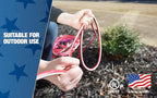 Southwire Extension Cord - Built for Outdoor & Indoor Power Use with Contractor-Grade Durability - Heavy-Duty SJTW Jacket - UL Certified - 12/3 SJTW - Red/White/Blue - 100 Foot