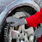 Patelai 3 Pairs Microfiber Plant Dusting Gloves Leaf Cleaning Gloves for Indoor Plants, Blinds, Furniture, House(Small,Dark Blue, Gray, Khaki)