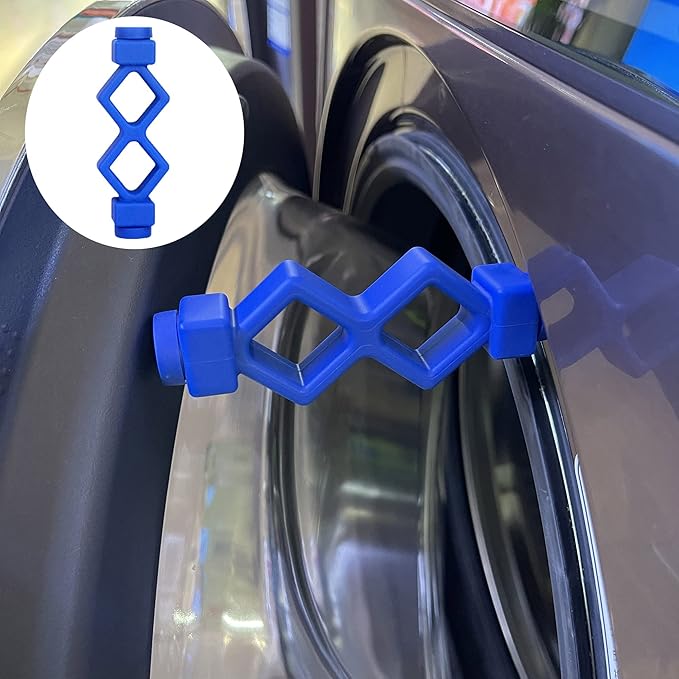 Magoog Washer Door Prop, Magoog Front Load Washer Door Prop, Keep Front Load Washer Door Open and Dry to Prevent Damping, Upgraded Longer Door Prop for Front Load Washing Machines