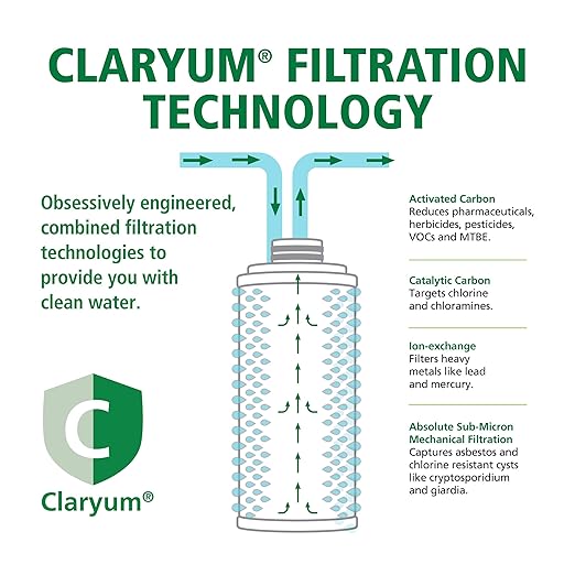 AO Smith Claryum Filter Replacement - 2 Pack - AO-US-200-R