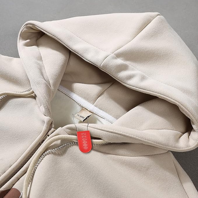 50PCS Plastic Padlock Security Seals Metal Wire Padlocks Electric Meter Seal Disposable Anti-Tamper Lock Numbered Anti Tamper Tag Hasps Red