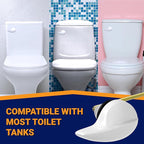 Toilet Handle Replacement (White Finish, Front Mount)