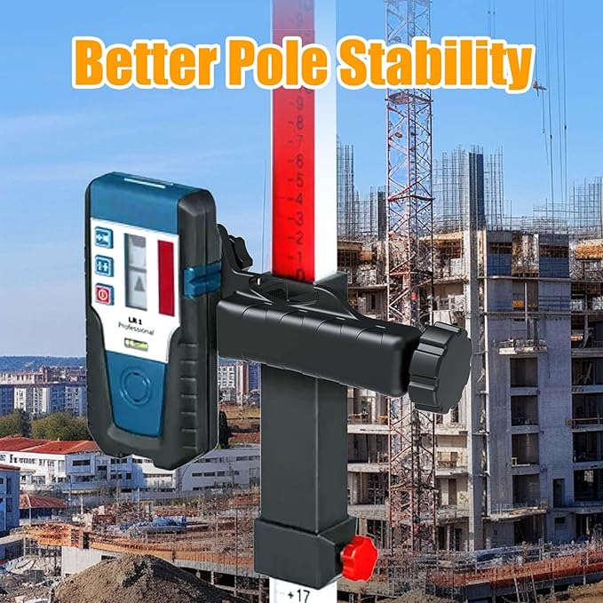 (2610A14960)(1608M0070F) Laser Receiver Bracket Clamp for LR 1, LR 1 G, and LR 2.