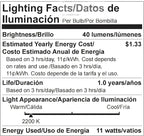 S14 Christmas Replacement Light Bulbs, 20 Pack Glass Edison Vintage Bulbs, 11 Watt, E26 Medium Base, Waterproof Commercial Christmas Bulb for Indoor Outdoor Home Patio Garden Decoration, Multicolor