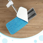 Microfiber Mop Pads, 18.5 x 6.3 Inch Reusable and Washable Spray Mop Pads, Wet and Dry Household Mop Pad Replacement, Set of 12(Colorful)