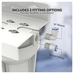 Aquatic Life Sediment Carbon Plus Water Filtration System, Particulate Chloramine Chlorine Reduction System