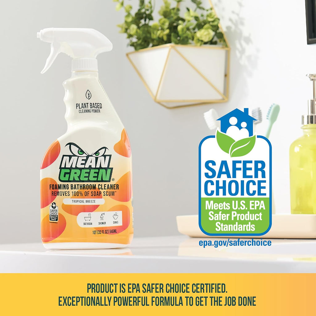 Mean Green Non-Contentrate Ready-to-use - Bathroom Cleaner - Removes 100% of Soap Scum 3-Pack